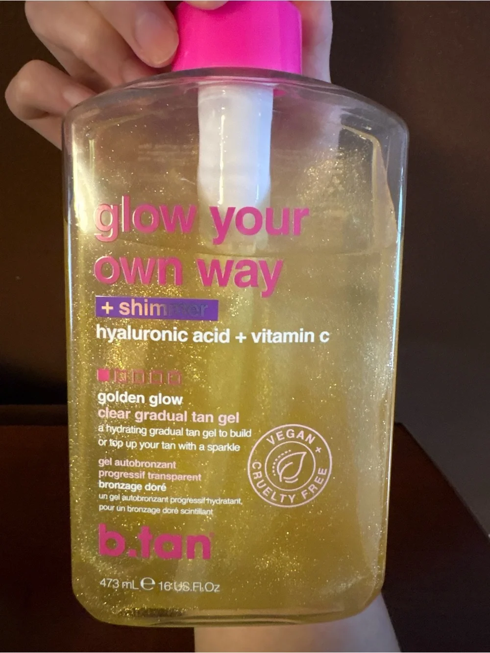 B. Tan Glow Your Own Way Self Tanner